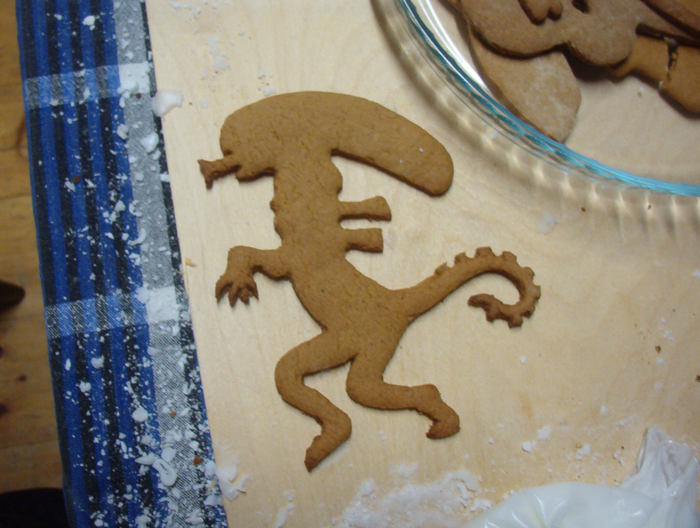 Alien gingerbread