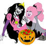 Marceline and Bubblegum Celebrate Halloween