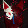 Horror Kitsune Mask Complete