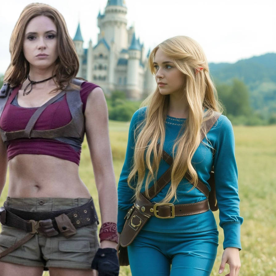 Ruby Roundhouse and Princess Zelda (Tickle Story) by Uoi2324 on DeviantArt