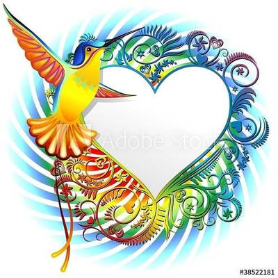 Hummingbird's Love Vector Art by BluedarkArt by Bluedarkat