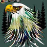 Eagle Spirit of Forest and skies by BluedarkArt