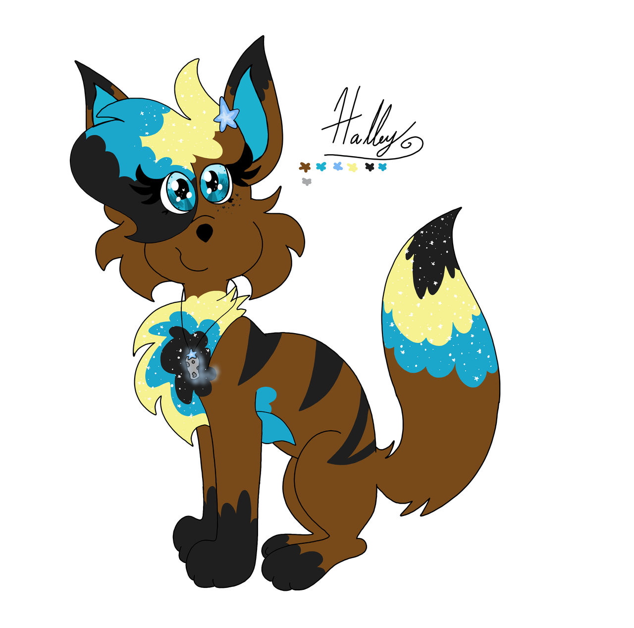 .:Halley:. by Cosmic-Cat97 on DeviantArt