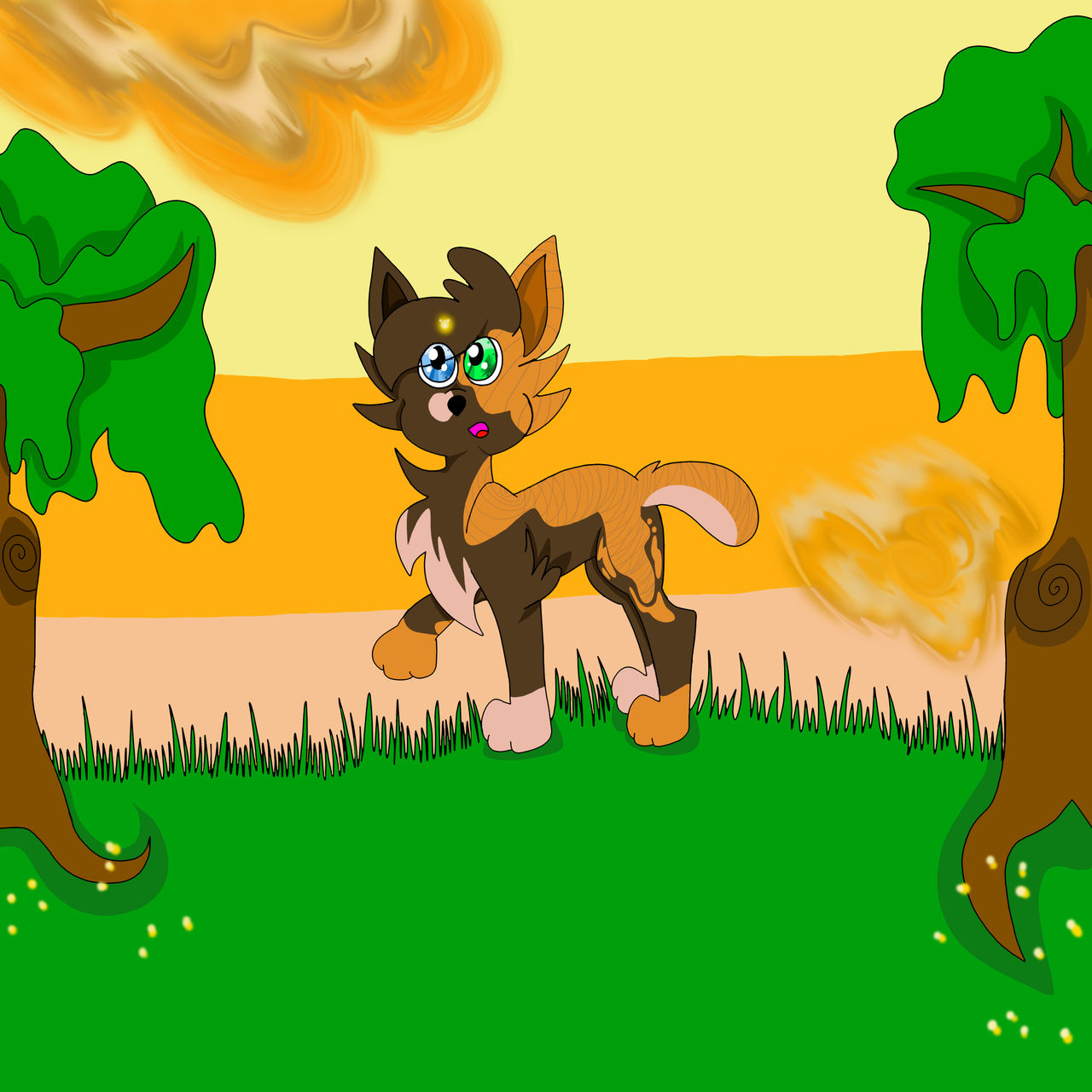 .:Lightning Bugs:. by Cosmic-Cat97 on DeviantArt