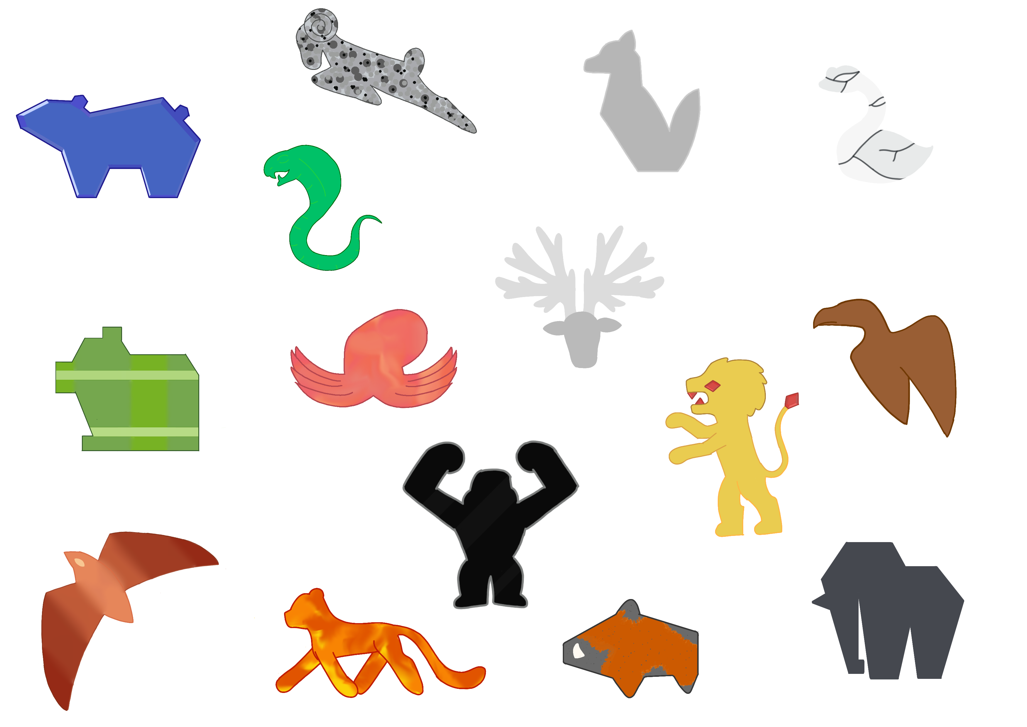 Talismans / Spirit Animals by FLAW2307 on DeviantArt Talismans / Spirit Animals by FLAW2307 on DeviantArt