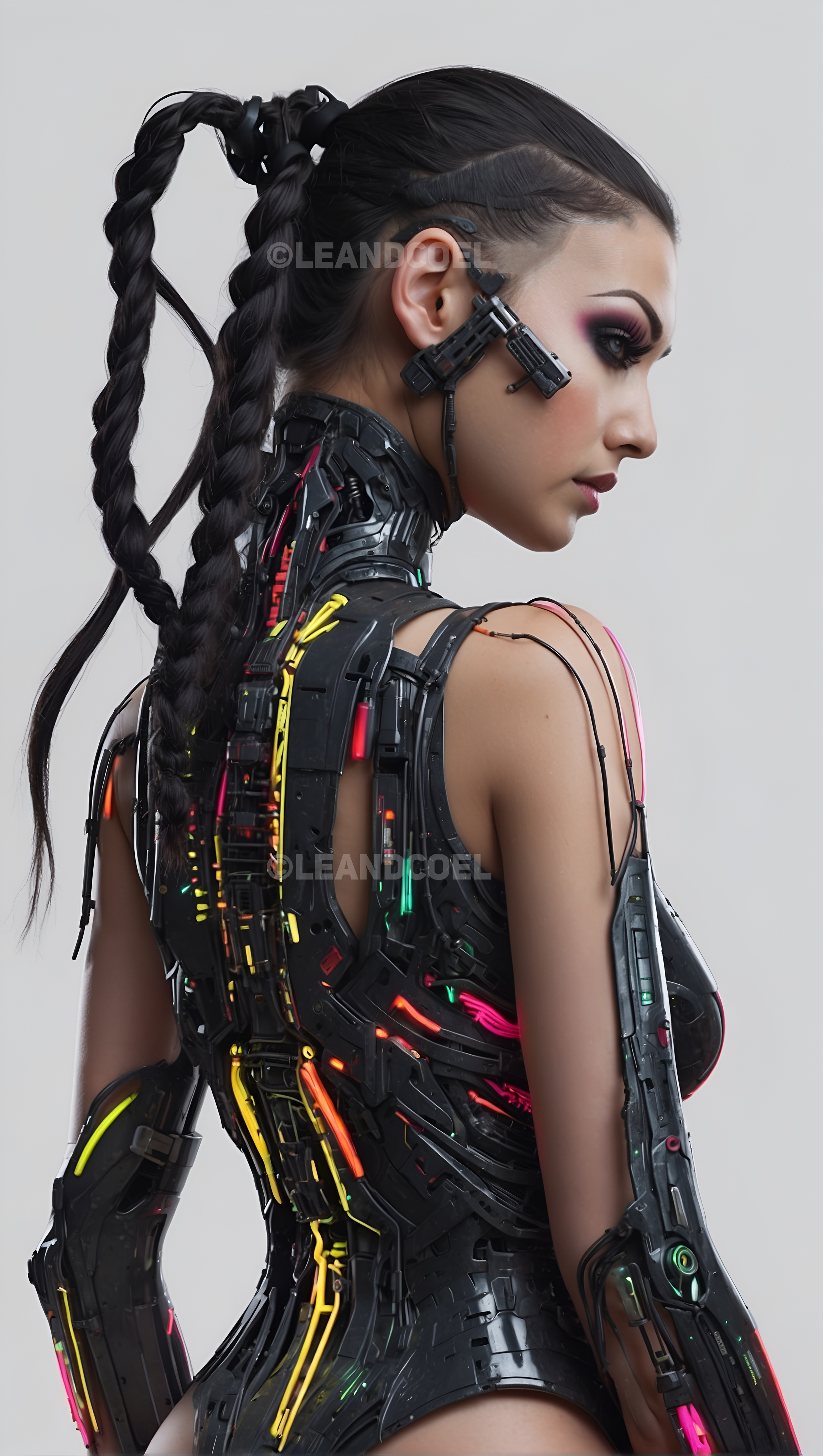 Futuristic Woman. 2077