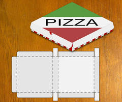Blank Pizza Box Template