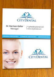 Dentist and Dental Business Card Template