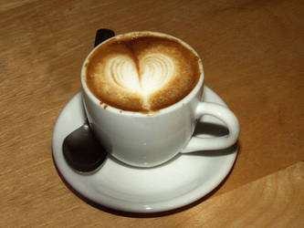 macchiato heart