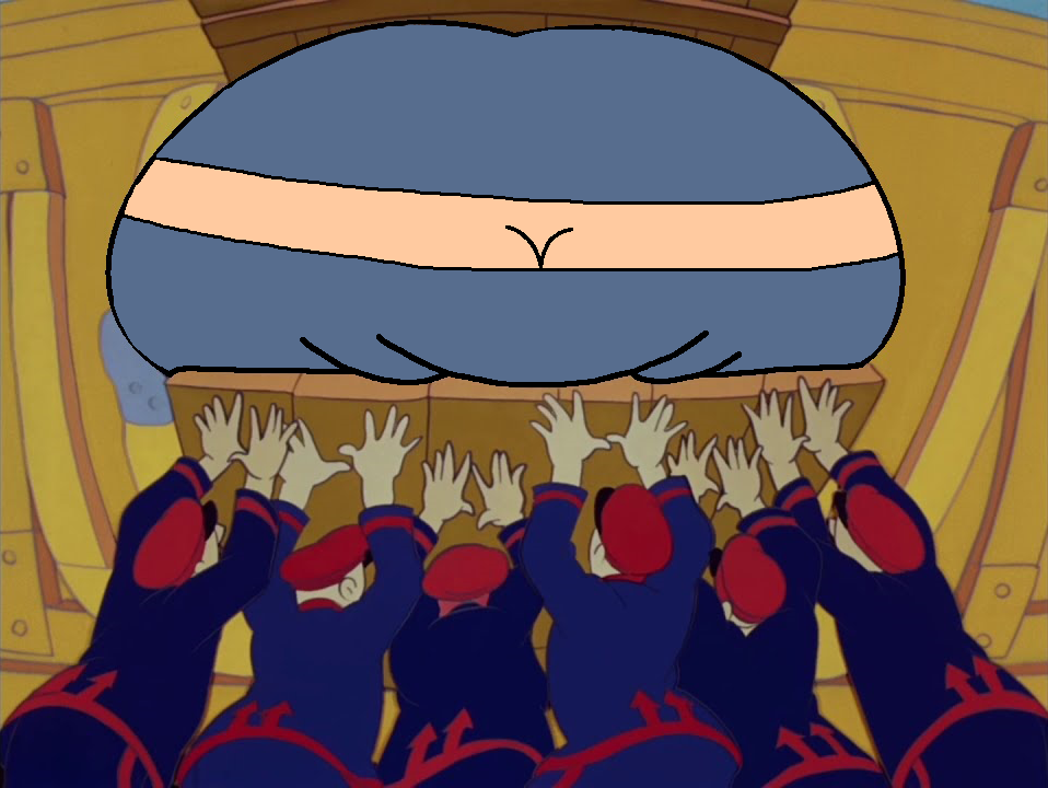 Stuck On Question Deviantart Tricia huge butt stuck by Montyclan on DeviantArt