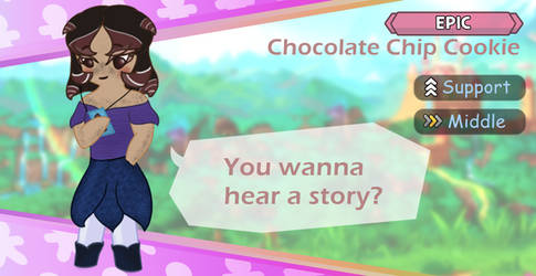 CookieRun Kingdom: Chocolate Chip Cookie Draw Card