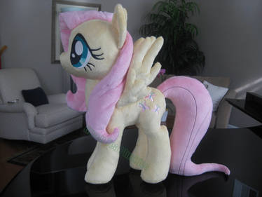 Fluttershy plush commission