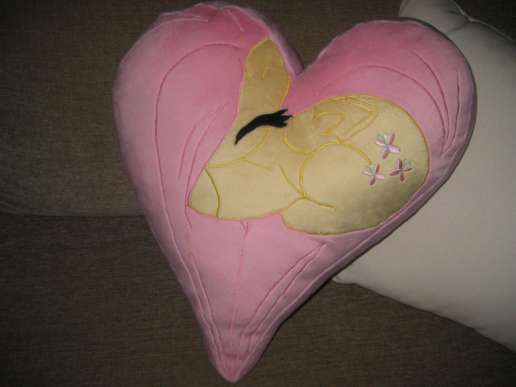 Fluttershy Plush Heart Pillow