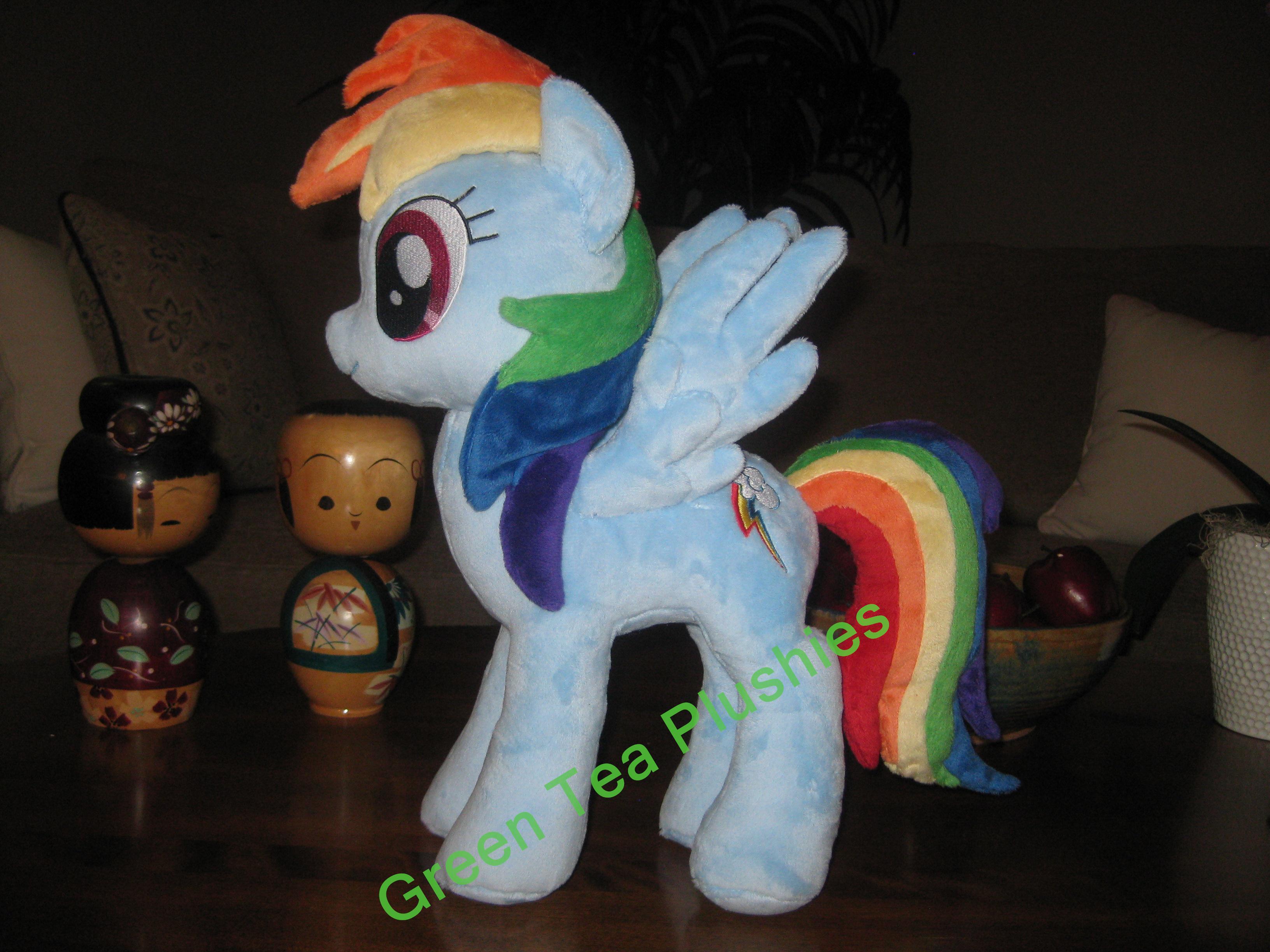 Another Rainbow Dash Plush commission complete