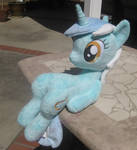 Sitting Lyra Heartstrings Plushie by GreenTeaCreations