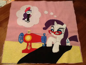 Rarity quilt square by GreenTeaCreations