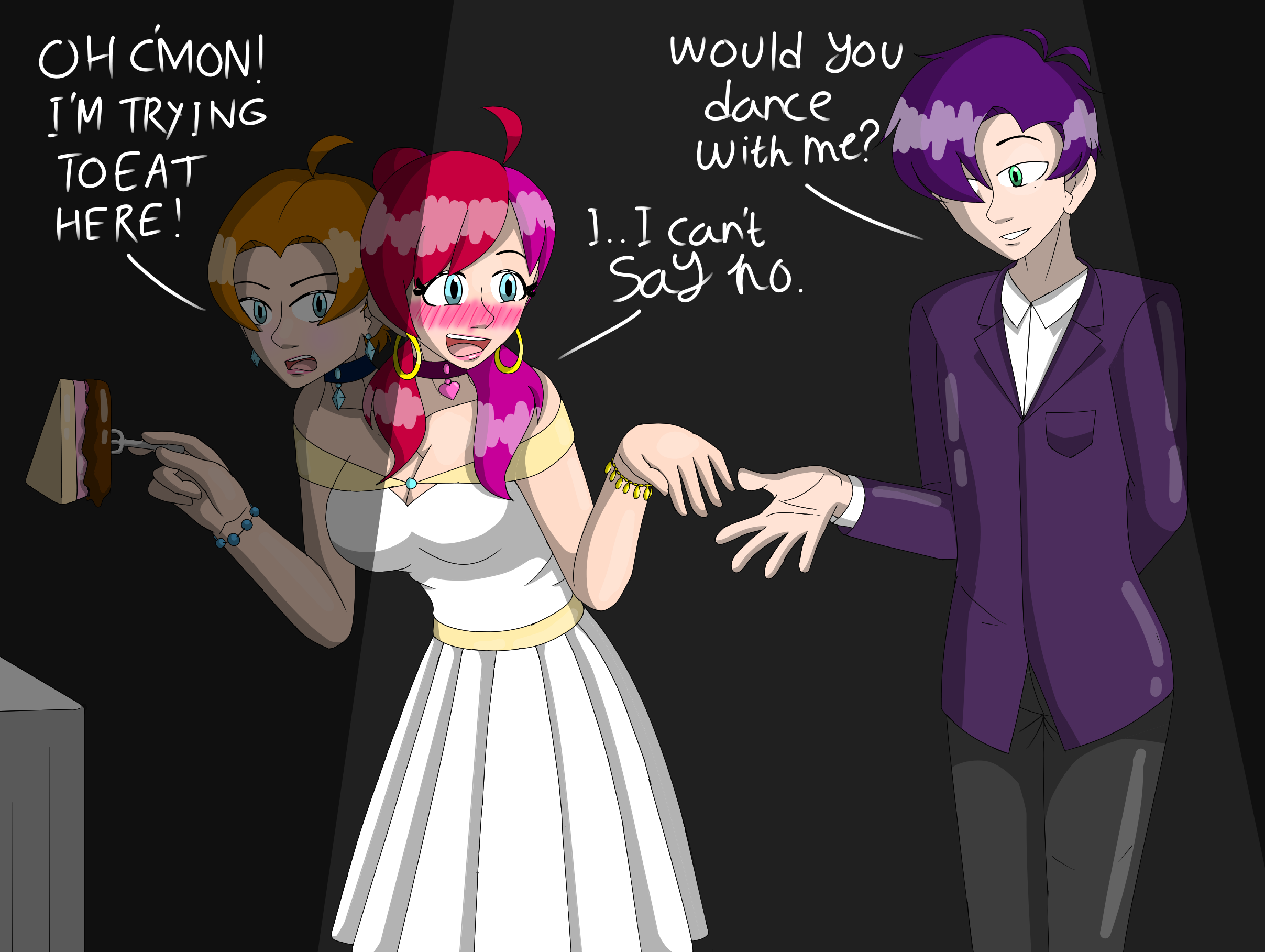 Prom night - Conjoined twin by Star17845 by Star17845 on DeviantArt
