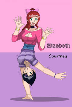 Elizabeth and Courtney