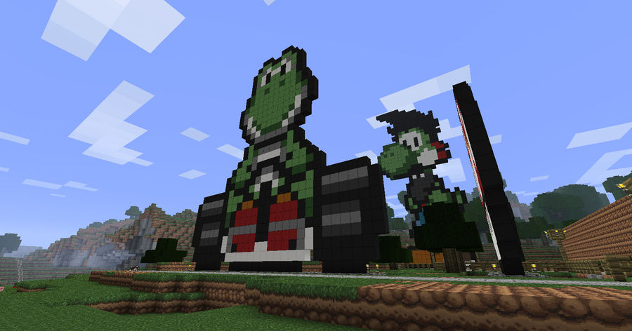 Minecraft : Yoshi Kart