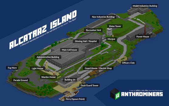 Minecraft - Alcatraz Island