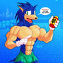 Buff Fan-art - Sonic