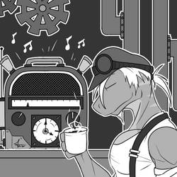 Inktober 2020 | Day 04 - Radio