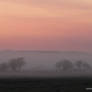 Sunrise Over The Misty Valley