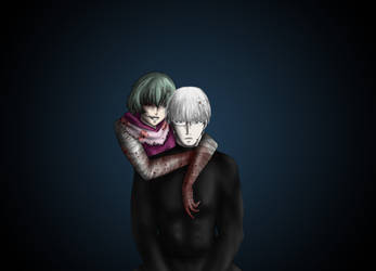 Arima and Eto Tokyo Ghoul by Atychis888