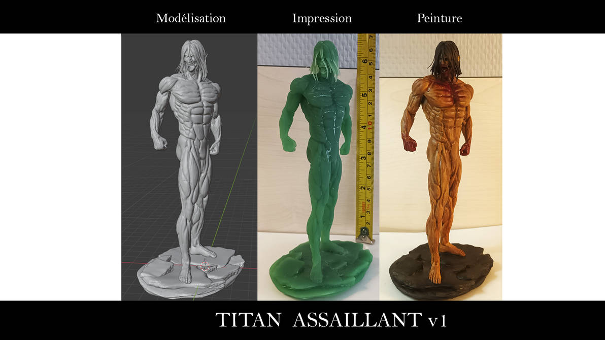 Титан 3 читать. 3 Титана. Колоссальный Титан 3д модель для печати. Три Титан улучшенный. 3 Титана 3 титана.