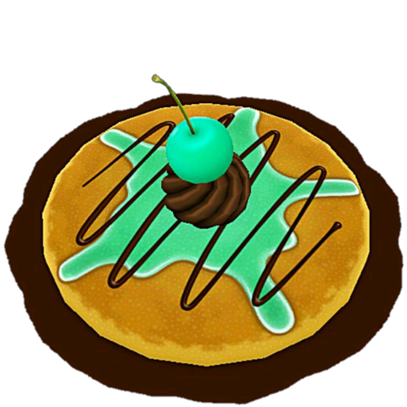 Chocolate Mint Pancake