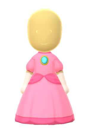 Peach Princess Dress