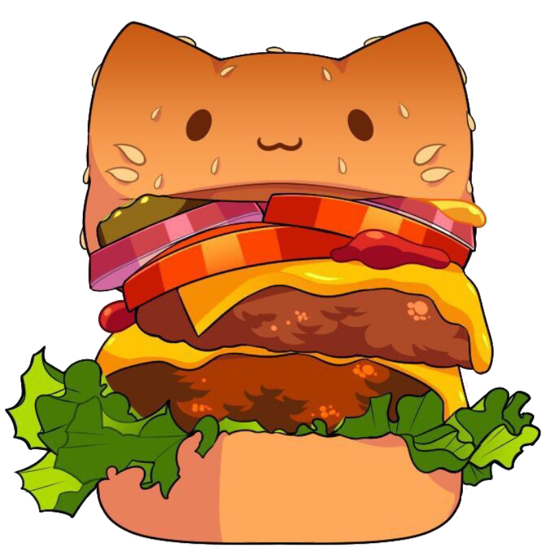 Cats clearance and burgers