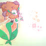 Florges and Goodra Wallpaper