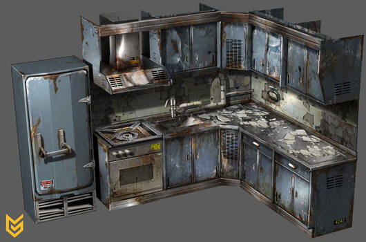 Killzone: Shadow Fall Kitchen prop