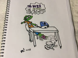 Inktober #4: Hackin' Komodo