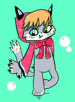 Little Red (Art Request for MiniMakeshift)