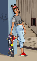 Skateboarder