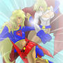 supergirl VS powergirl done