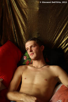 Marco on bed 4 - Photo by Giovanni Dall'Orto, 2011