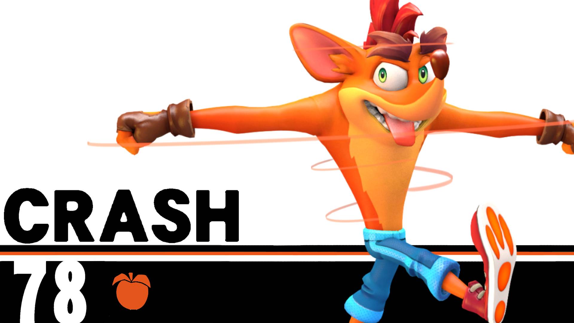 All the Crash Bandicoot content we could see in Super Smash Bros