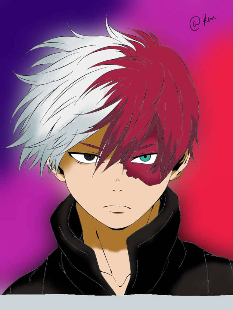 Mha Random Shoto MHA random art by FinixHacker on DeviantArt
