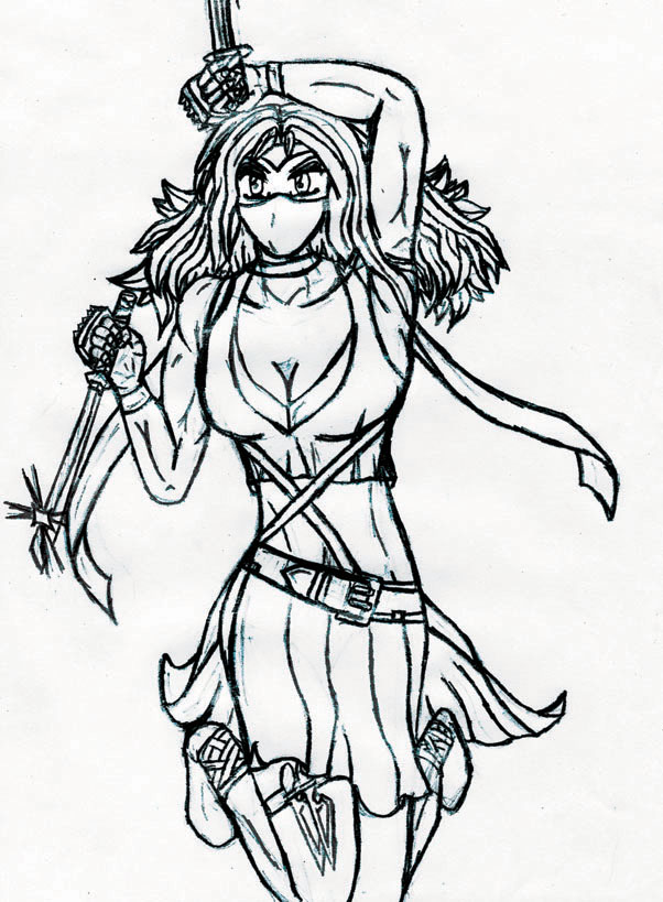 anime ninja original drawing by craigyp100 on DeviantArt anime ninja original drawing by craigyp100 on DeviantArt
