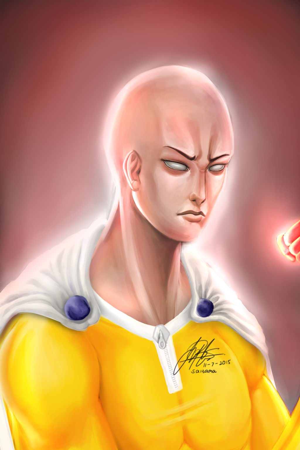 Saitama Fan Art By NearWilson On DeviantArt saitama-fan-art-by-nearwilson-on-deviantart