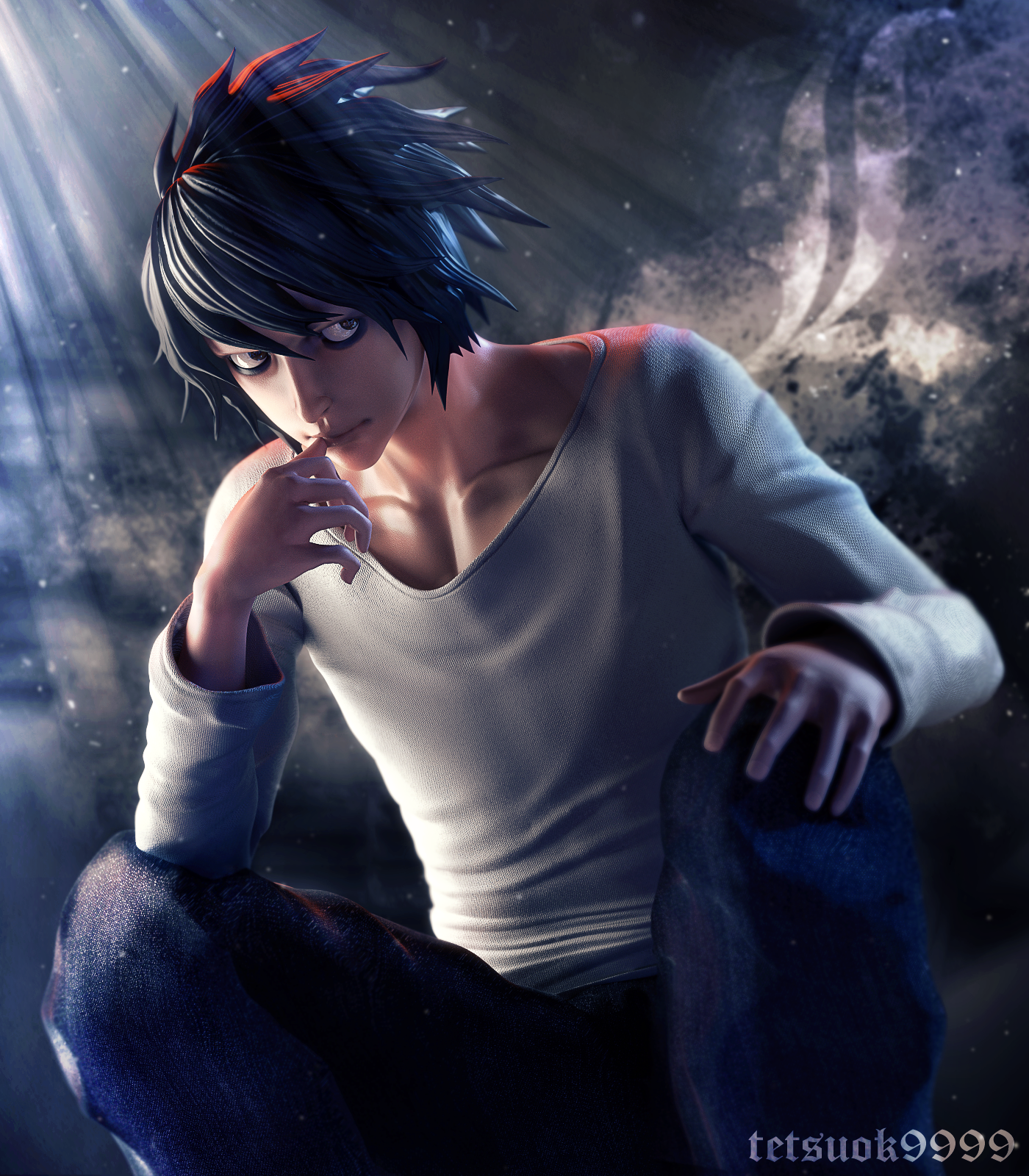 L Lawliet2(Death Note) by tetsuok9999 on DeviantArt