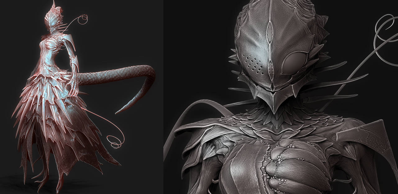 Knights of Sidonia - Tsumugi(wip3) by tetsuok9999