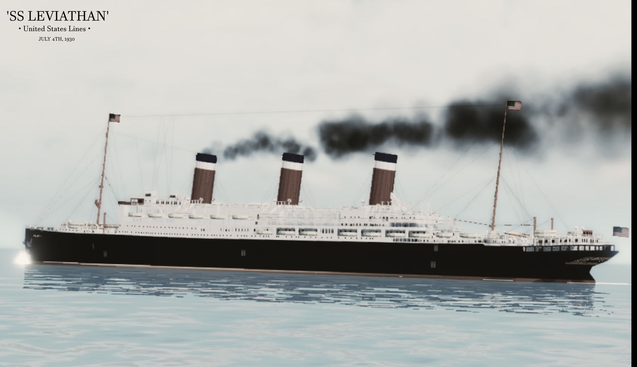 SS LEVIATHAN by Railwaysails on DeviantArt