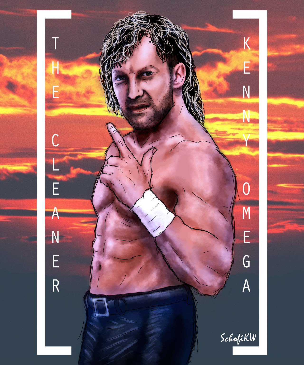 Kenny Omega Art By Sindustriesltd On Deviantart Kenny Omega Art By Sindustriesltd On Deviantart