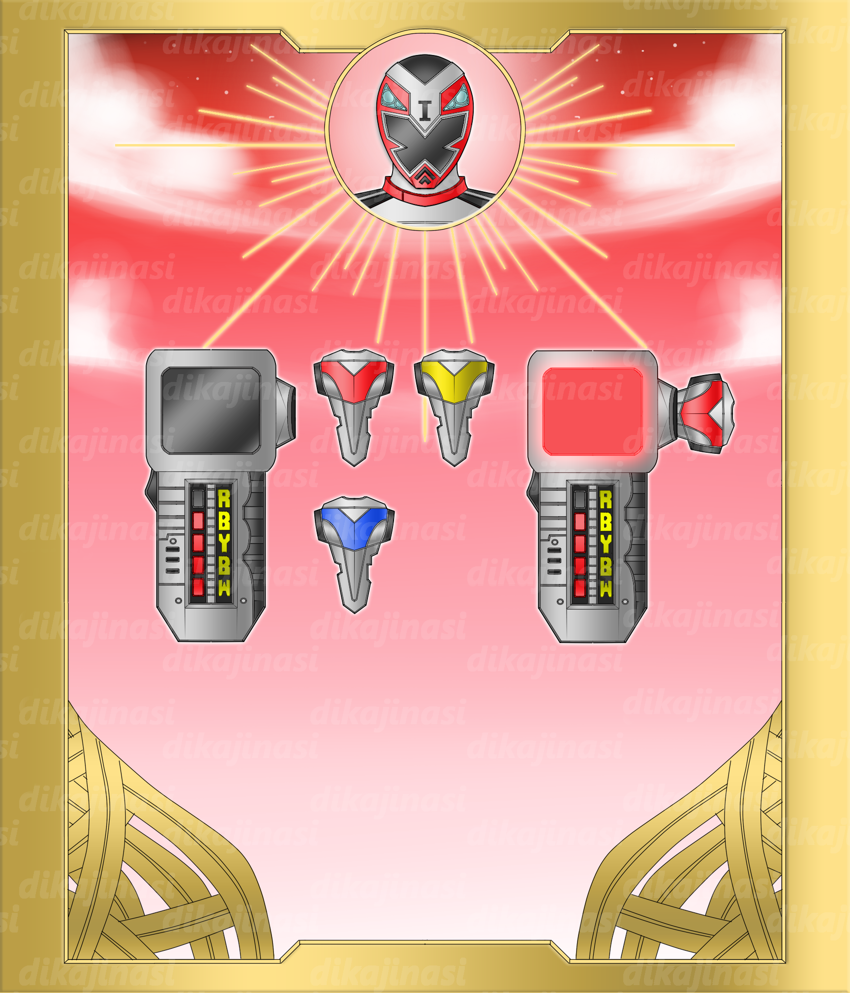Power Rangers Beast Racers Power Rangers Beast Racers Moprher : Red by dikamenrider on DeviantArt