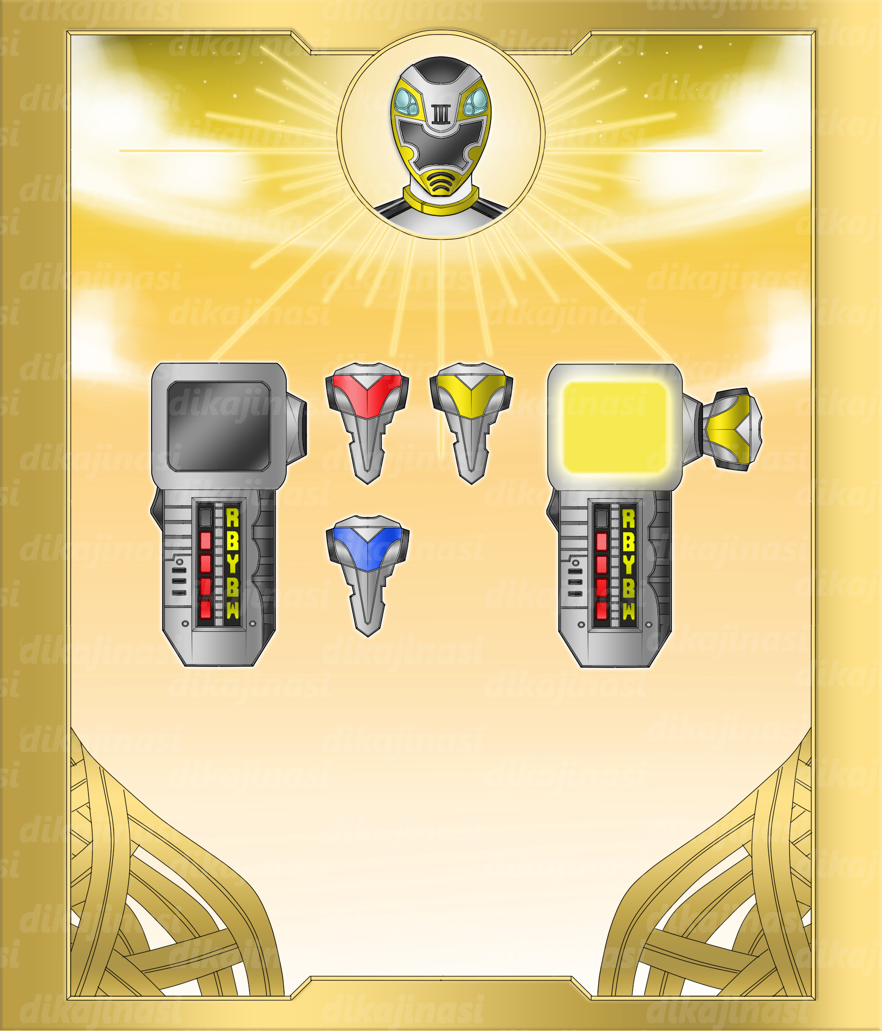 Power Rangers Beast Racers Power Rangers Beast Racers Moprher : Yellow by dikamenrider on DeviantArt