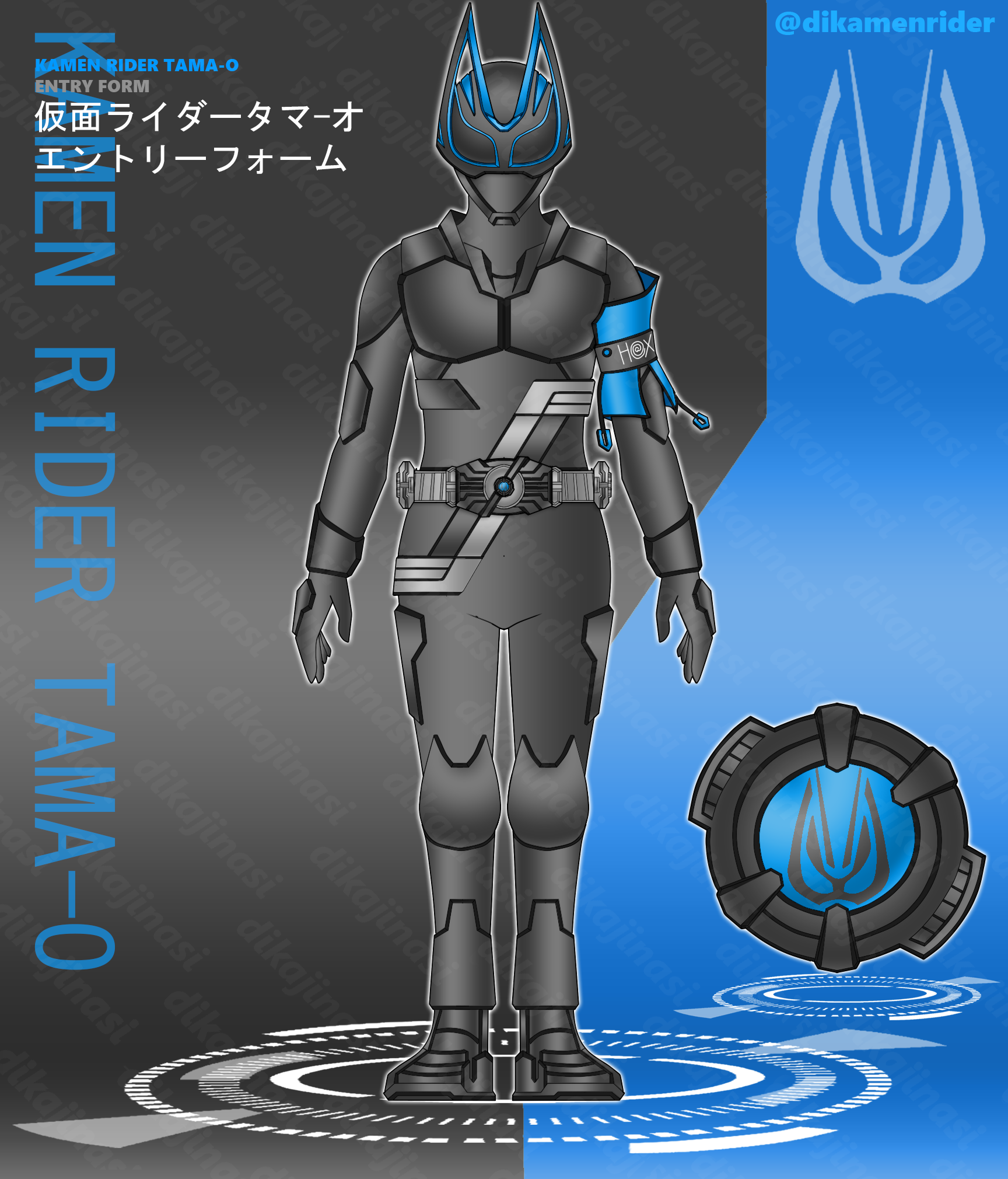 Kamen Rider Tama-O Entry Form by dikamenrider on DeviantArt